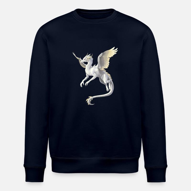Dragon Blanc - Sweat bio ROLLER Stanley/Stella Unisexe - marine