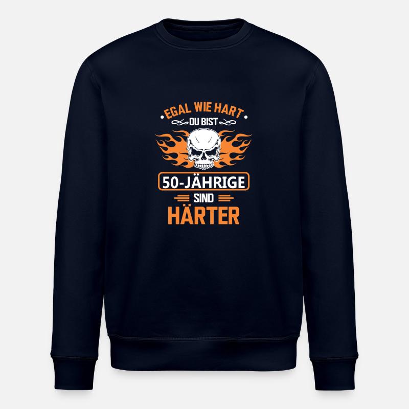 50jaehrige - Stanley/Stella Unisex Bio-Sweatshirt ROLLER - Navy