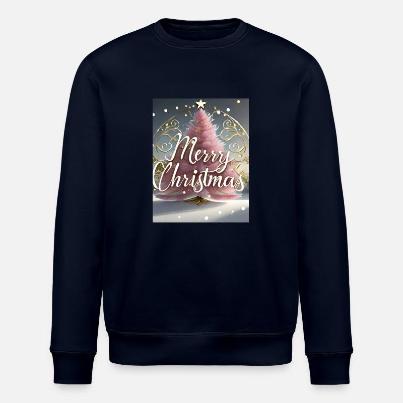 Frohe Weihnachten - Stanley/Stella Unisex Bio-Sweatshirt ROLLER - Navy
