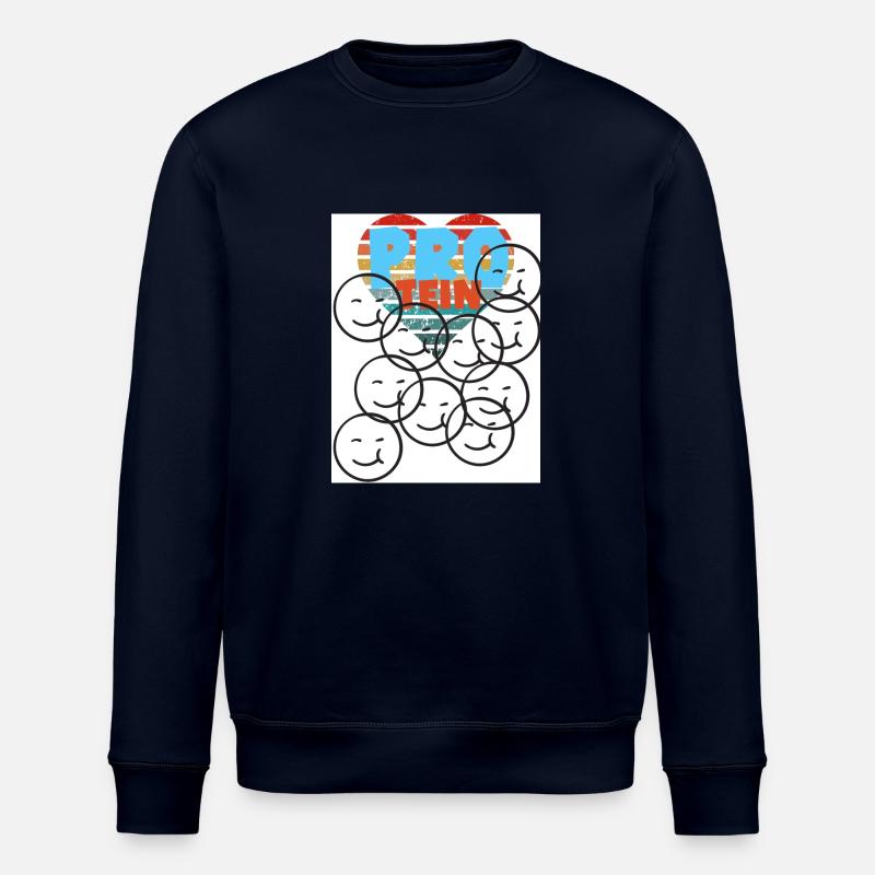 Protein. Protein. - Stanley/Stella Unisex Bio-Sweatshirt ROLLER - Navy