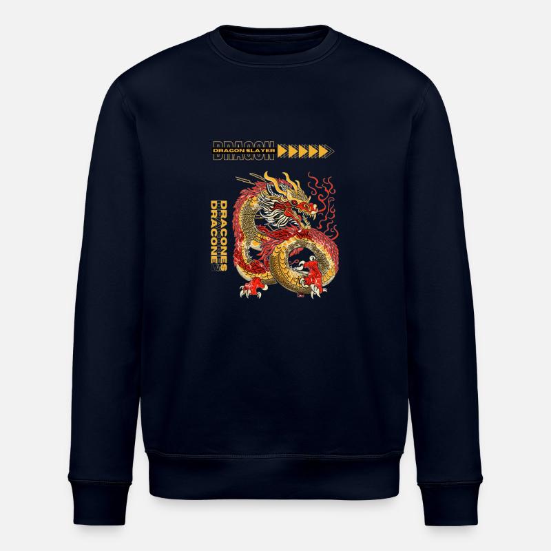 Tueur de dragons - Sweat bio ROLLER Stanley/Stella Unisexe - marine