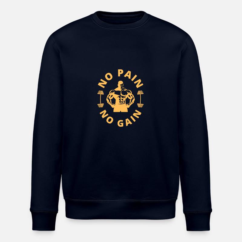 Ohne Fleiß kein Preis - Stanley/Stella Unisex Bio-Sweatshirt ROLLER - Navy