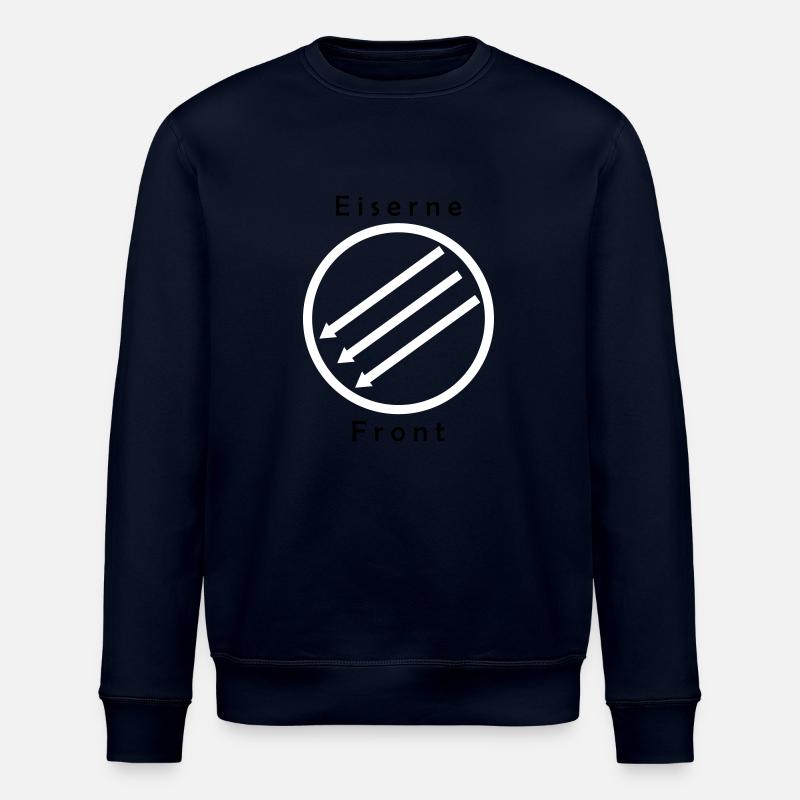 Eiserne Front - Drei Pfeile - Stanley/Stella ROLLER Unisex Organic Sweatshirt - navy