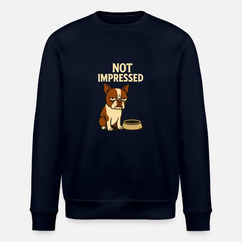 Not impressed Pablo - Stanley/Stella Unisex Bio-Sweatshirt ROLLER - Navy