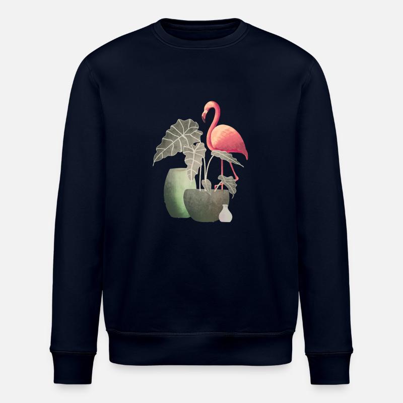 Flamingo - Stanley/Stella Unisex Bio-Sweatshirt ROLLER - Navy