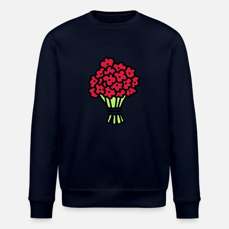 Blumenstrauß 3 - Stanley/Stella Unisex Bio-Sweatshirt ROLLER - Navy