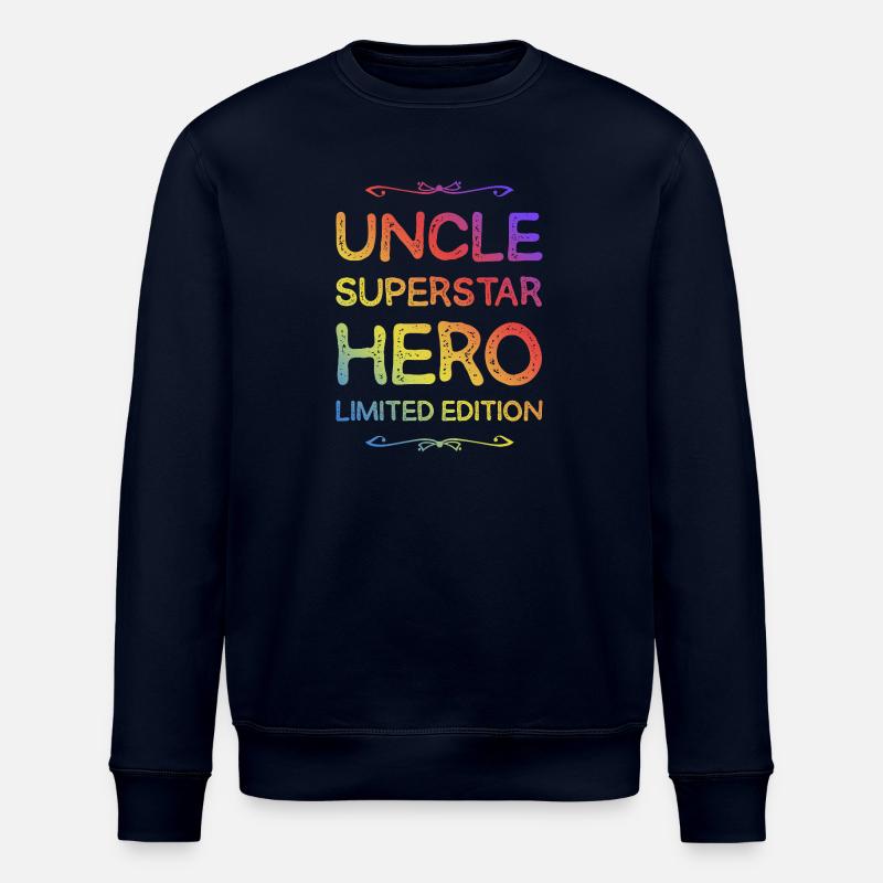 Meilleur oncle héros dicton - Sweat bio ROLLER Stanley/Stella Unisexe - marine
