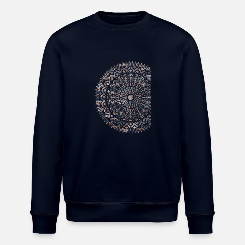 mandala - Sweat bio ROLLER Stanley/Stella Unisexe - marine