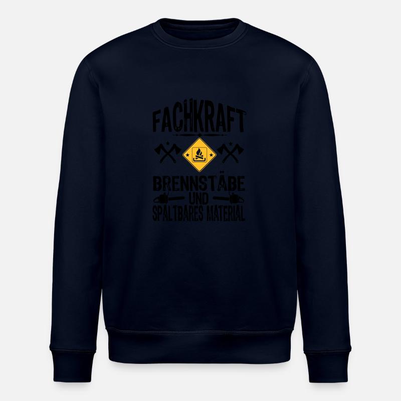 Fachkraft Holz - Stanley/Stella Unisex Bio-Sweatshirt ROLLER - Navy