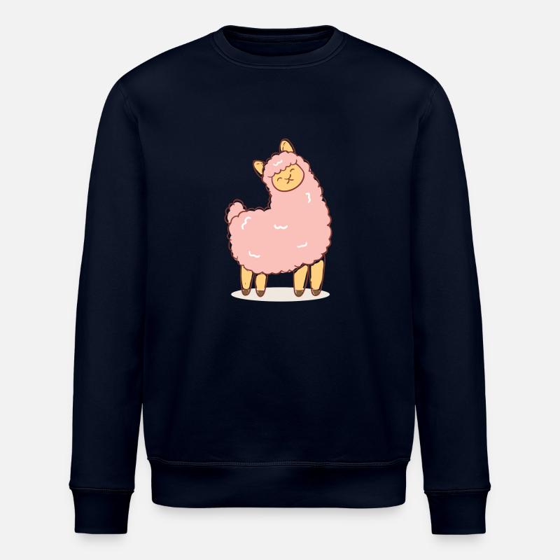 Rosa Schaf - Stanley/Stella Unisex Bio-Sweatshirt ROLLER - Navy