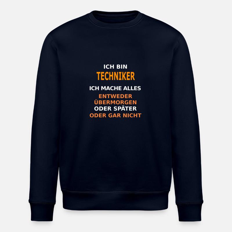 techniker - Stanley/Stella Unisex Bio-Sweatshirt ROLLER - Navy
