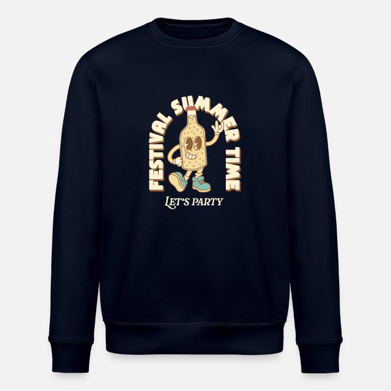 Festival Rétro Design - Sweat bio ROLLER Stanley/Stella Unisexe - marine