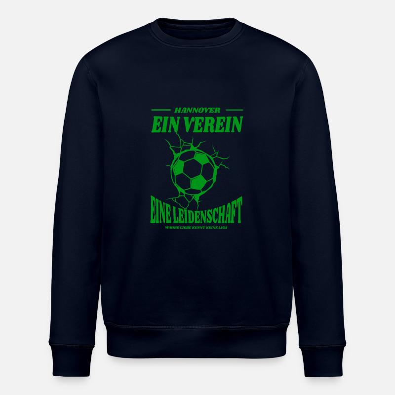 Hannover Fußball Spruch Geschenk - Stanley/Stella Unisex Bio-Sweatshirt ROLLER - Navy