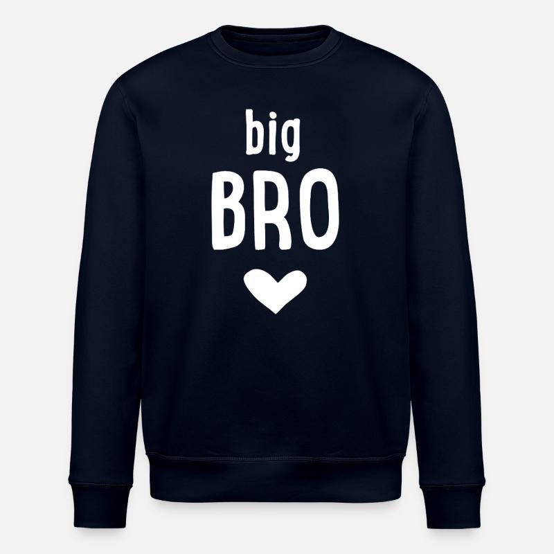 Big Bro - Stanley/Stella ROLLER Unisex Organic Sweatshirt - navy