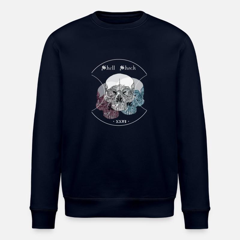 Shell Shock - Sweat bio ROLLER Stanley/Stella Unisexe - marine
