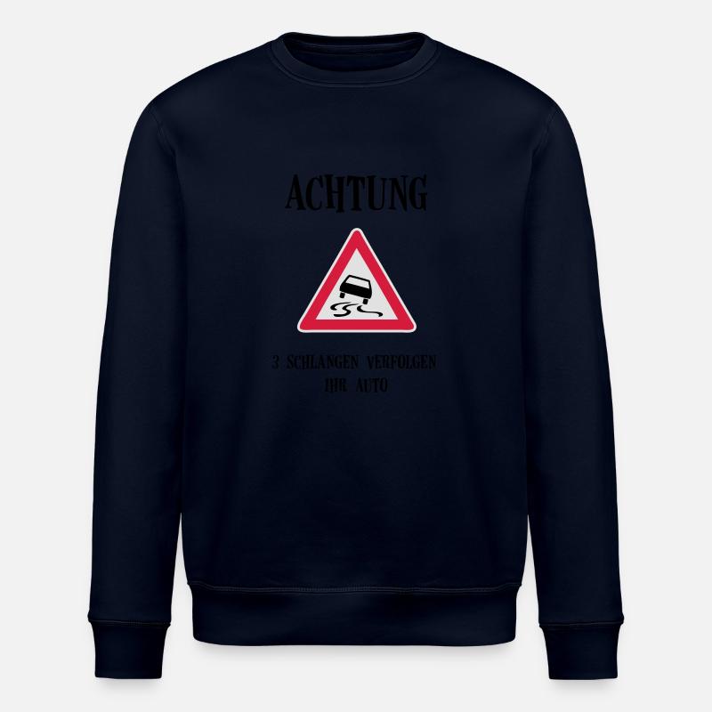 3 Schlangen - Stanley/Stella Unisex Bio-Sweatshirt ROLLER - Navy