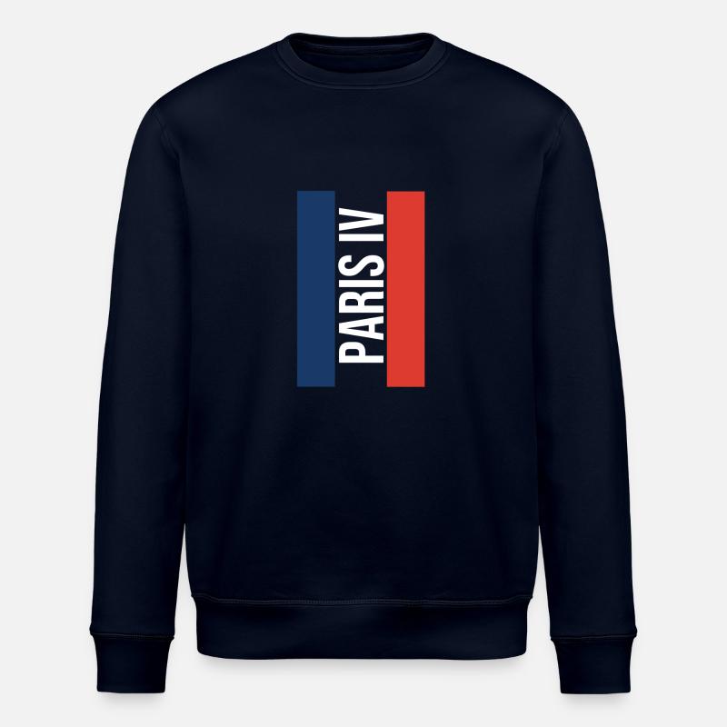 Paris IV - Stanley/Stella Unisex Bio-Sweatshirt ROLLER - Navy