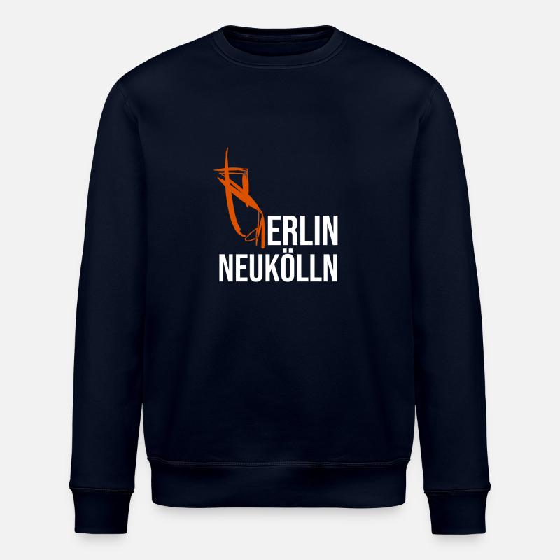 Berlin Neukölln - Stanley/Stella Unisex Bio-Sweatshirt ROLLER - Navy
