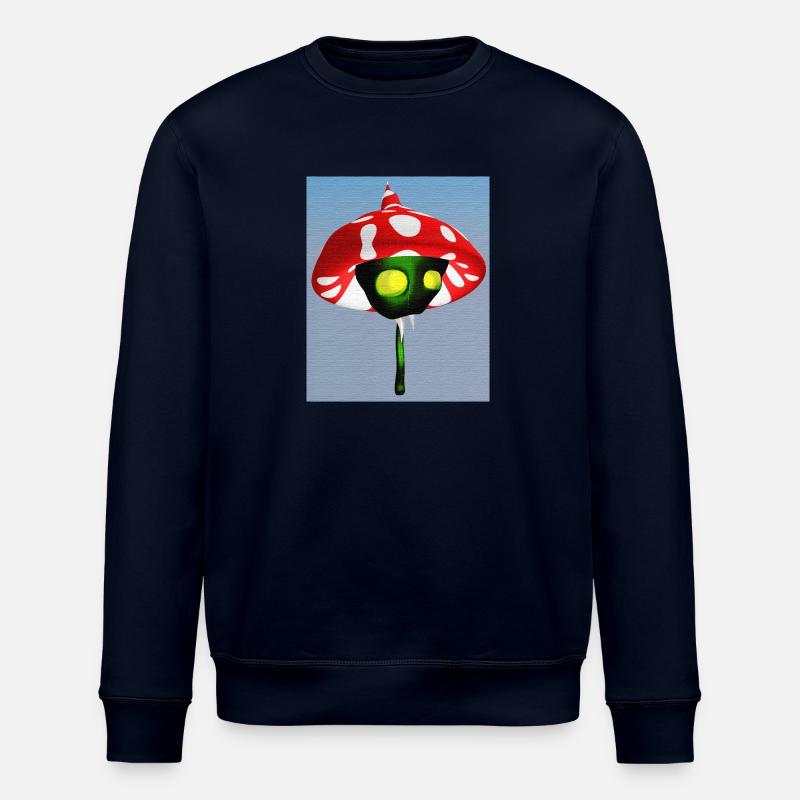 Fliegenpilz Vampir - Stanley/Stella Unisex Bio-Sweatshirt ROLLER - Navy