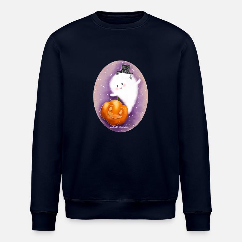 Joyeux Halloweenween - Sweat bio ROLLER Stanley/Stella Unisexe - marine