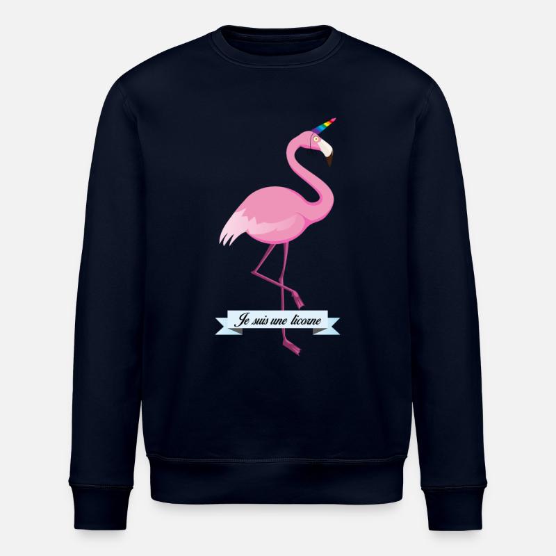 Ich bin ein Einhorn - Stanley/Stella Unisex Bio-Sweatshirt ROLLER - Navy
