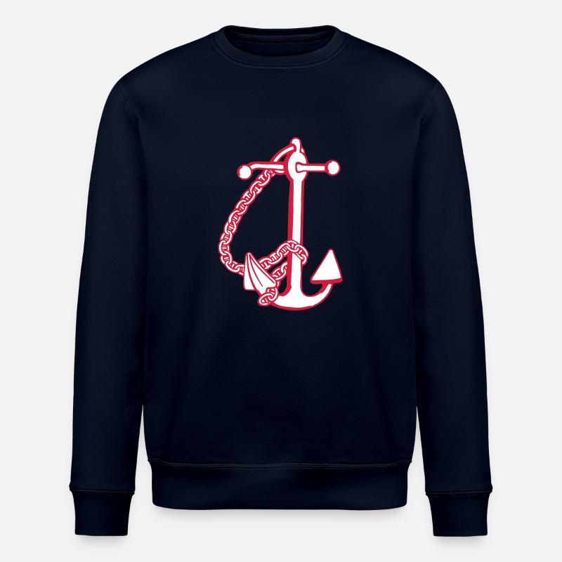 anchor - anker - Stanley/Stella Unisex Bio-Sweatshirt ROLLER - Navy
