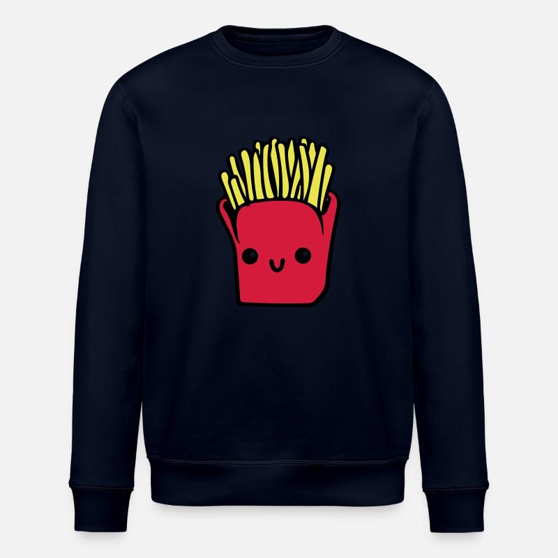 Pommes Frittes - Stanley/Stella Unisex Bio-Sweatshirt ROLLER - Navy
