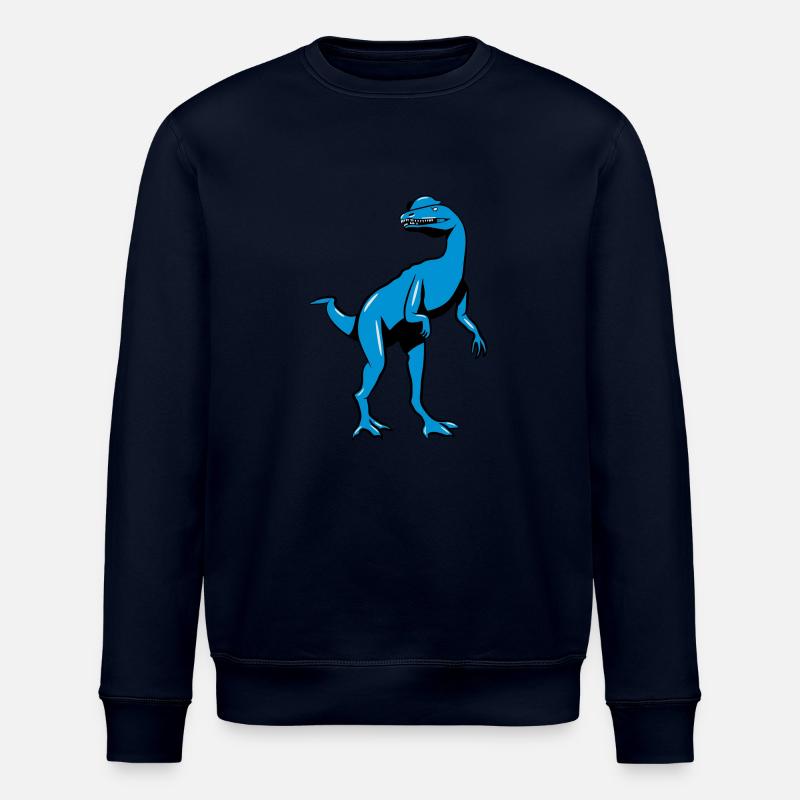 Dilophosaurus dinosaure de dinosaures - Sweat bio ROLLER Stanley/Stella Unisexe - marine
