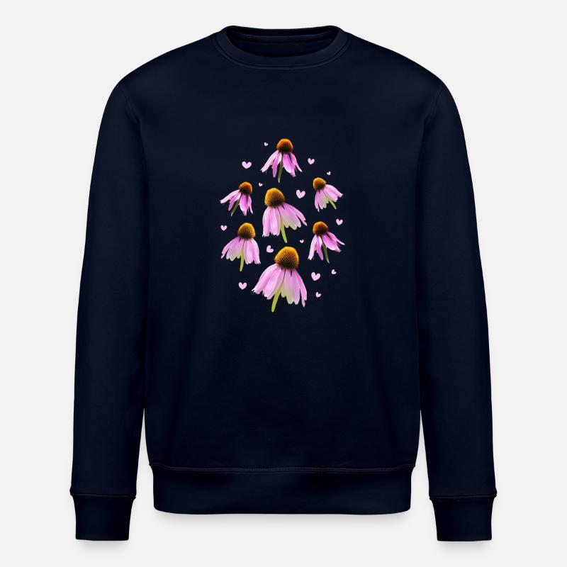 Sonnenhut Coneflower - Stanley/Stella Unisex Bio-Sweatshirt ROLLER - Navy