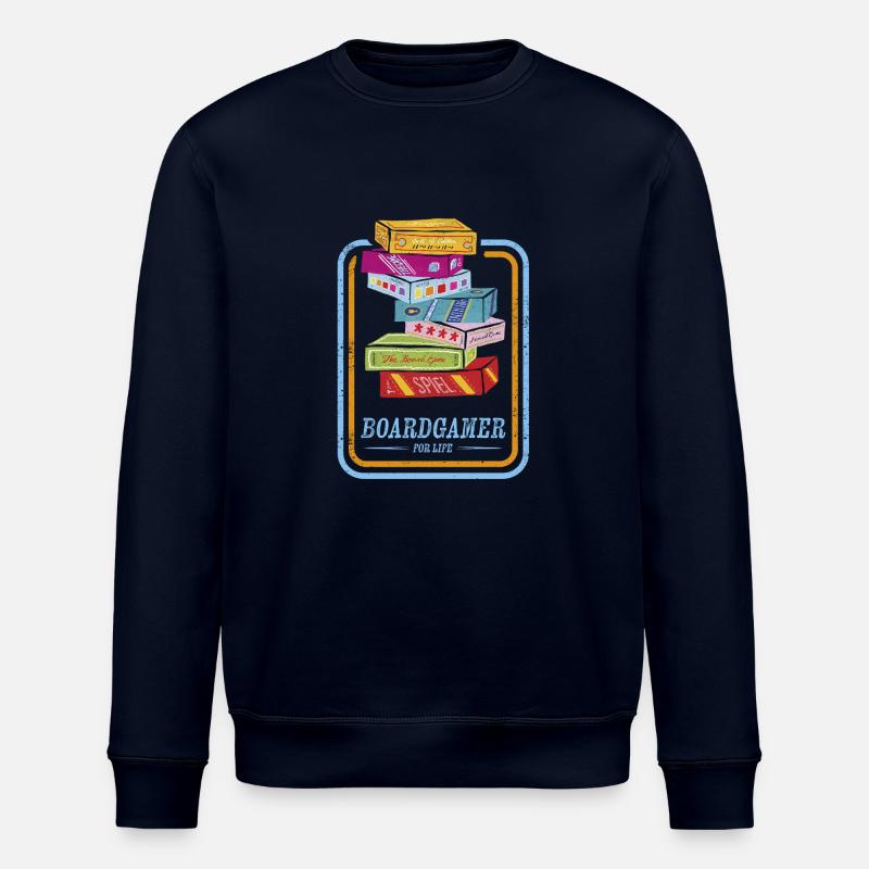 Boardgamer Brettspieler - Stanley/Stella Unisex Bio-Sweatshirt ROLLER - Navy