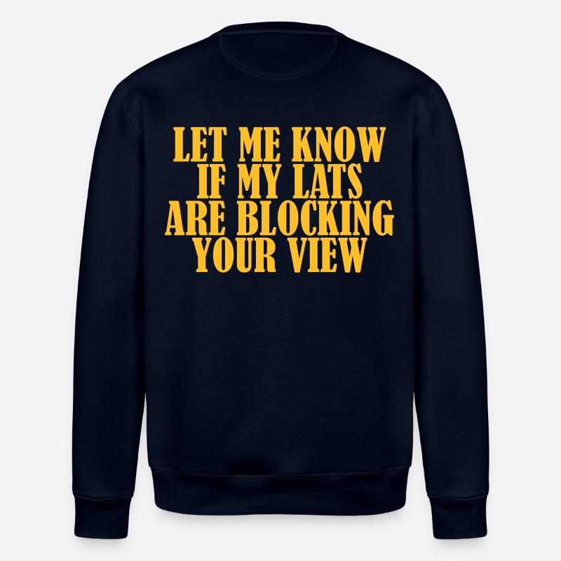 Lats Blocking View - Stanley/Stella ROLLER Unisex Organic Sweatshirt - navy