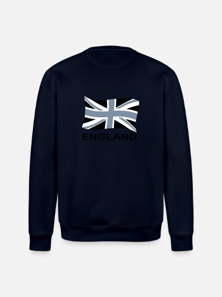 drapeau anglais 2 - Sweat bio ROLLER Stanley/Stella Unisexe - marine