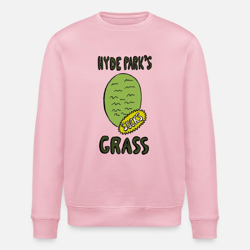 Hyde Park Grass KOTZEN - Stanley/Stella Unisex Bio-Sweatshirt ROLLER - Hellrosa