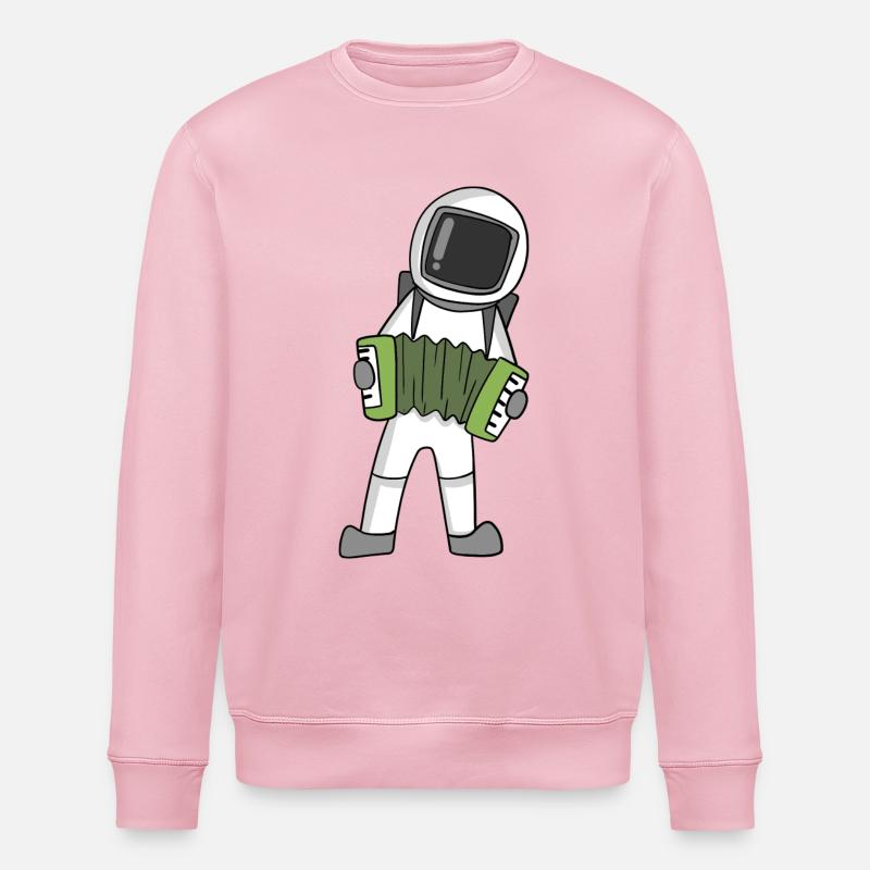 Astronaut - Stanley/Stella Unisex Bio-Sweatshirt ROLLER - Hellrosa