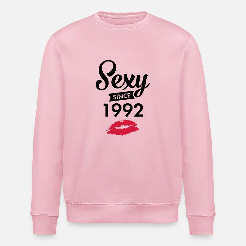 Sexy Since 1992 - Stanley/Stella Unisex Bio-Sweatshirt ROLLER - Hellrosa