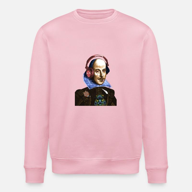 Shakespeare - Stanley/Stella Unisex Bio-Sweatshirt ROLLER - Hellrosa