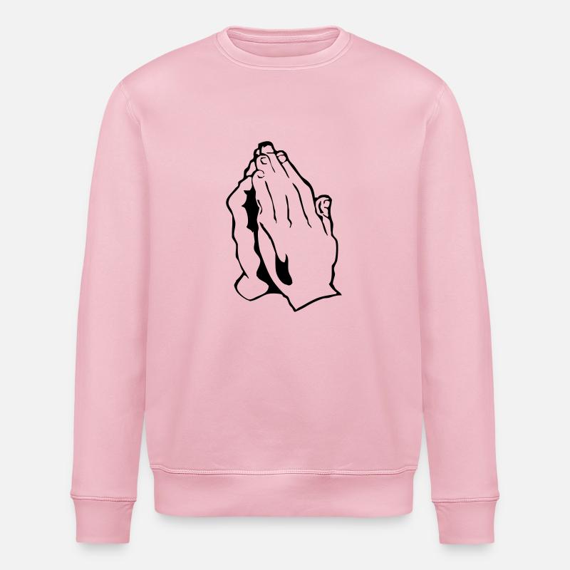 Beten - Stanley/Stella Unisex Bio-Sweatshirt ROLLER - Hellrosa