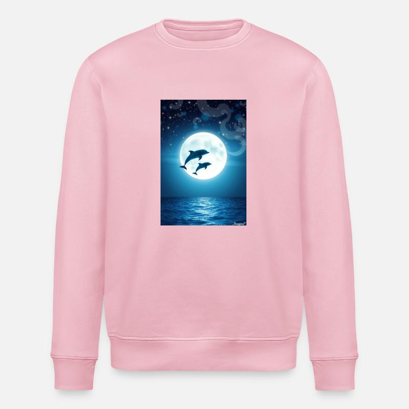 Ocean Vibes - Stanley/Stella Unisex Bio-Sweatshirt ROLLER - Hellrosa