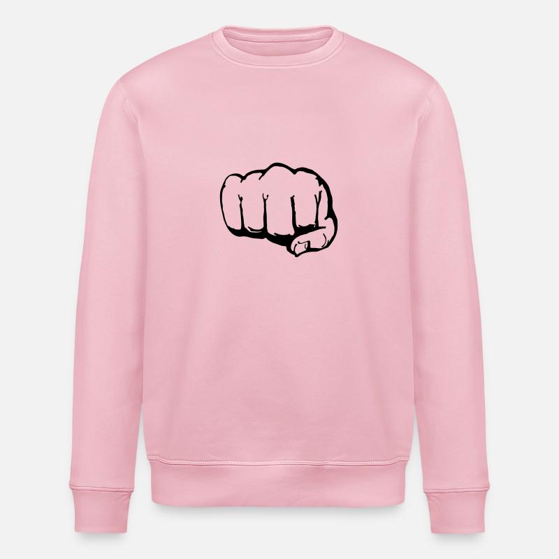 Faust (1c) - Stanley/Stella ROLLER Unisex Organic Sweatshirt - cotton pink