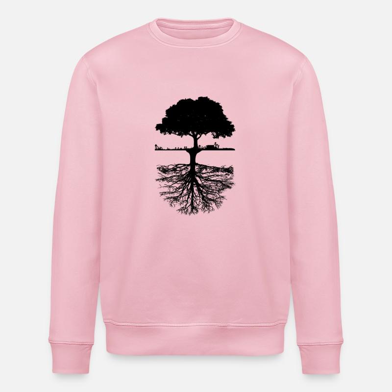 Baum - Stanley/Stella Unisex Bio-Sweatshirt ROLLER - Hellrosa