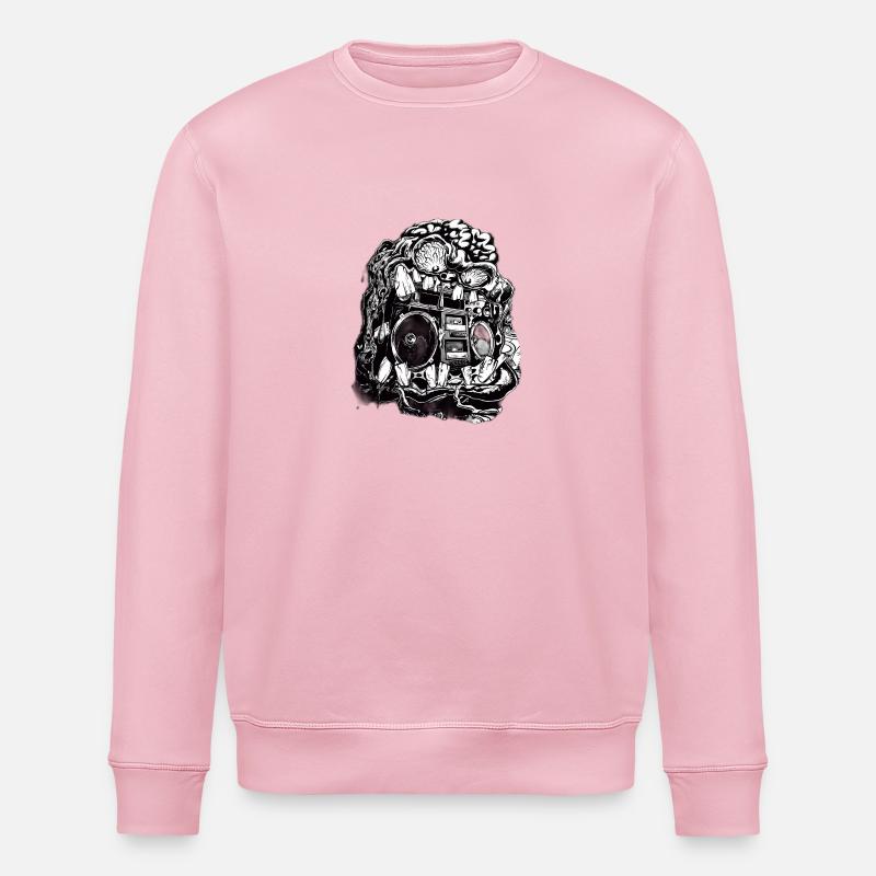 23tekno - Sweat bio ROLLER Stanley/Stella Unisexe - rose pâle