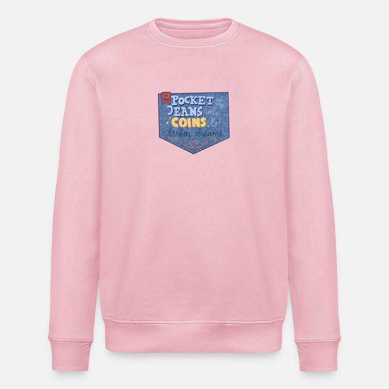 Tasche - Stanley/Stella Unisex Bio-Sweatshirt ROLLER - Hellrosa