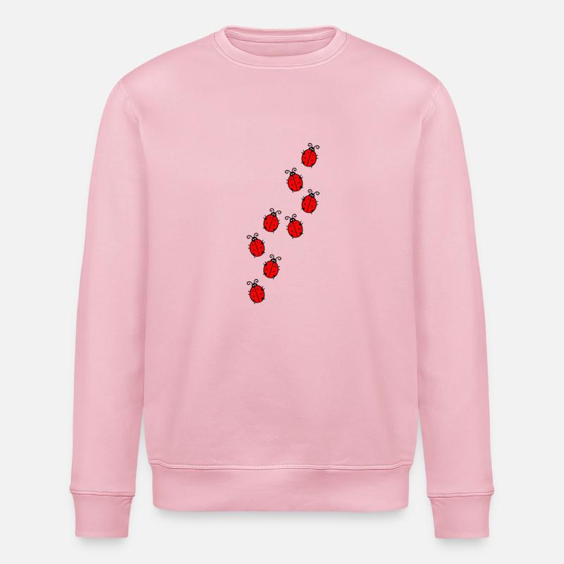 Marienkäfer - Stanley/Stella Unisex Bio-Sweatshirt ROLLER - Hellrosa