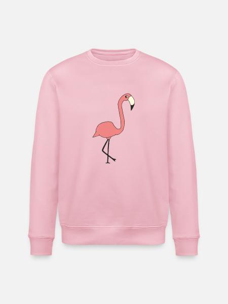 Flamant - Sweat bio ROLLER Stanley/Stella Unisexe - rose pâle