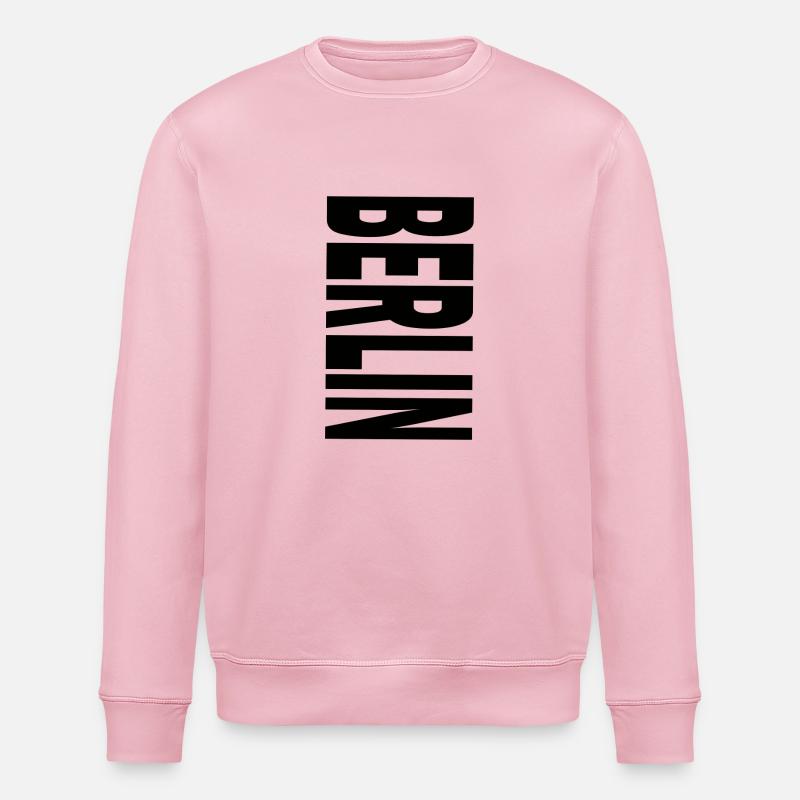 BERLIN - Stanley/Stella Unisex Bio-Sweatshirt ROLLER - Hellrosa
