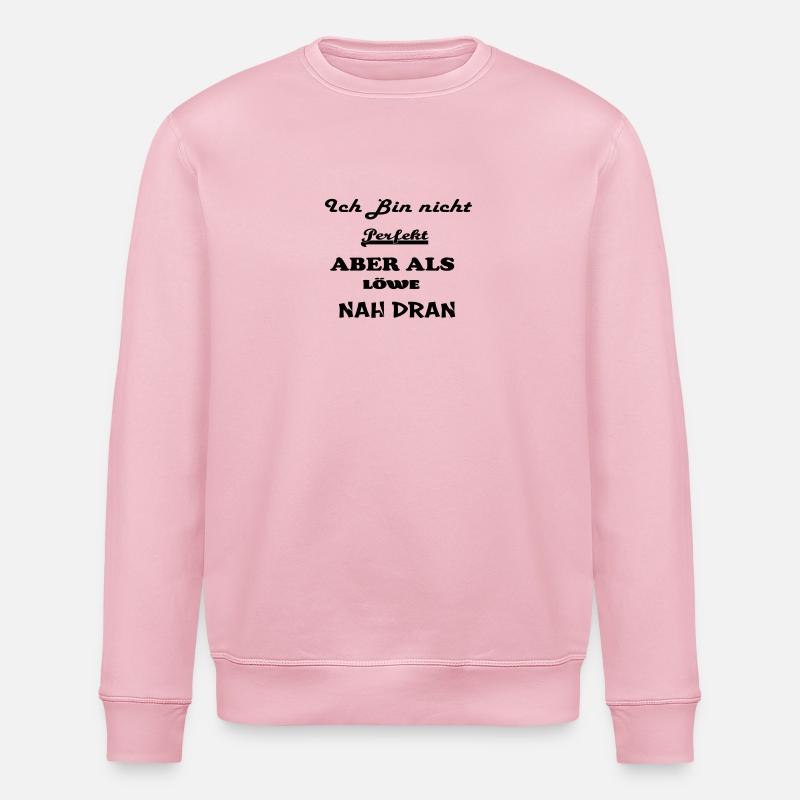 Sternzeichen Löwe - Stanley/Stella Unisex Bio-Sweatshirt ROLLER - Hellrosa