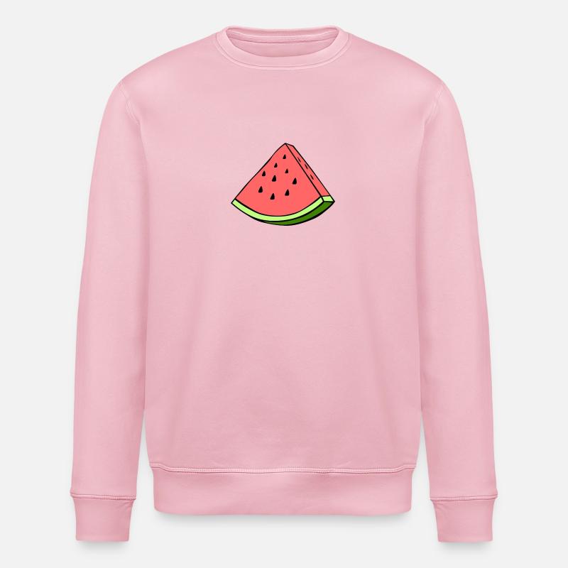 watermelon summer - Stanley/Stella Unisex Bio-Sweatshirt ROLLER - Hellrosa