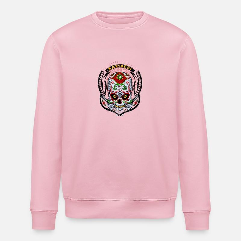 shirt, conception, t-shirt - Sweat bio ROLLER Stanley/Stella Unisexe - rose pâle