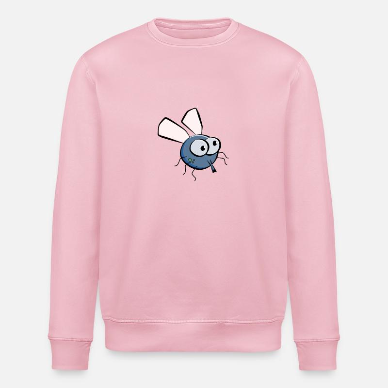 Stubenfliege - Stanley/Stella Unisex Bio-Sweatshirt ROLLER - Hellrosa