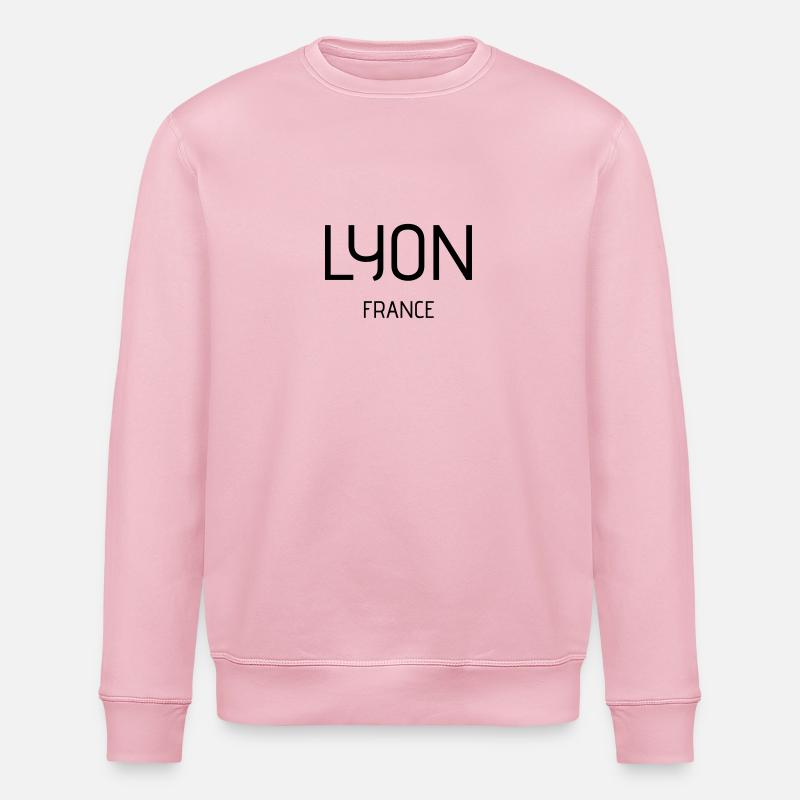 Lyon - Sweat bio ROLLER Stanley/Stella Unisexe - rose pâle